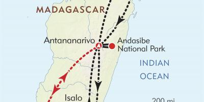 Antananarivo Madagascar mapa